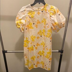 Floral Puff Sleeve Dress